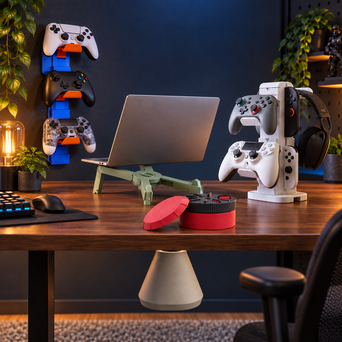 Setup Station — Gear Up, Clear the Desk