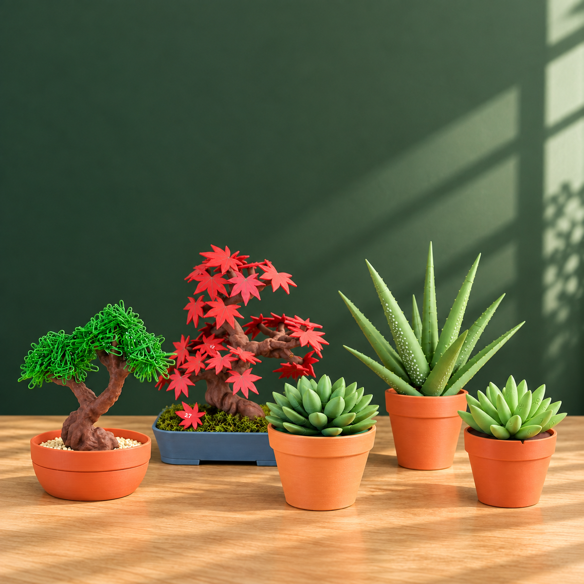 Evergreen Desk — A Little Nature at Work