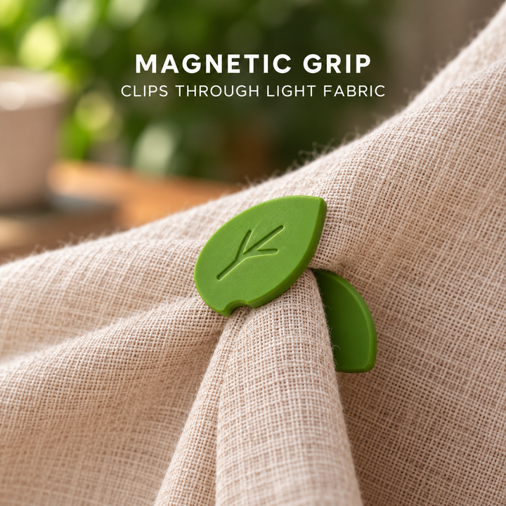 CaterClip — Leafy Magnetic Clip