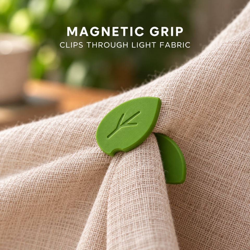 CaterClip — Leafy Magnetic Clip — Feature detail
