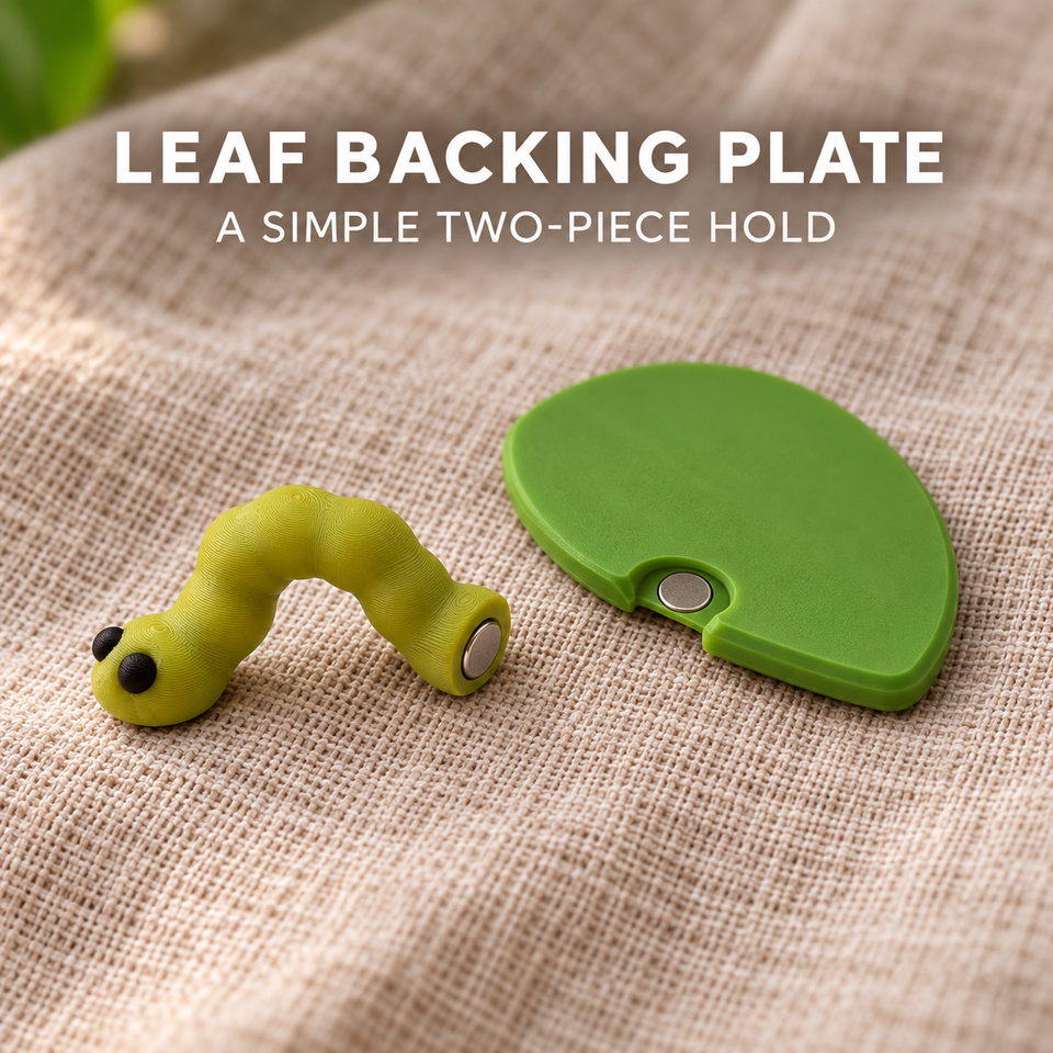CaterClip — Leafy Magnetic Clip — Feature view