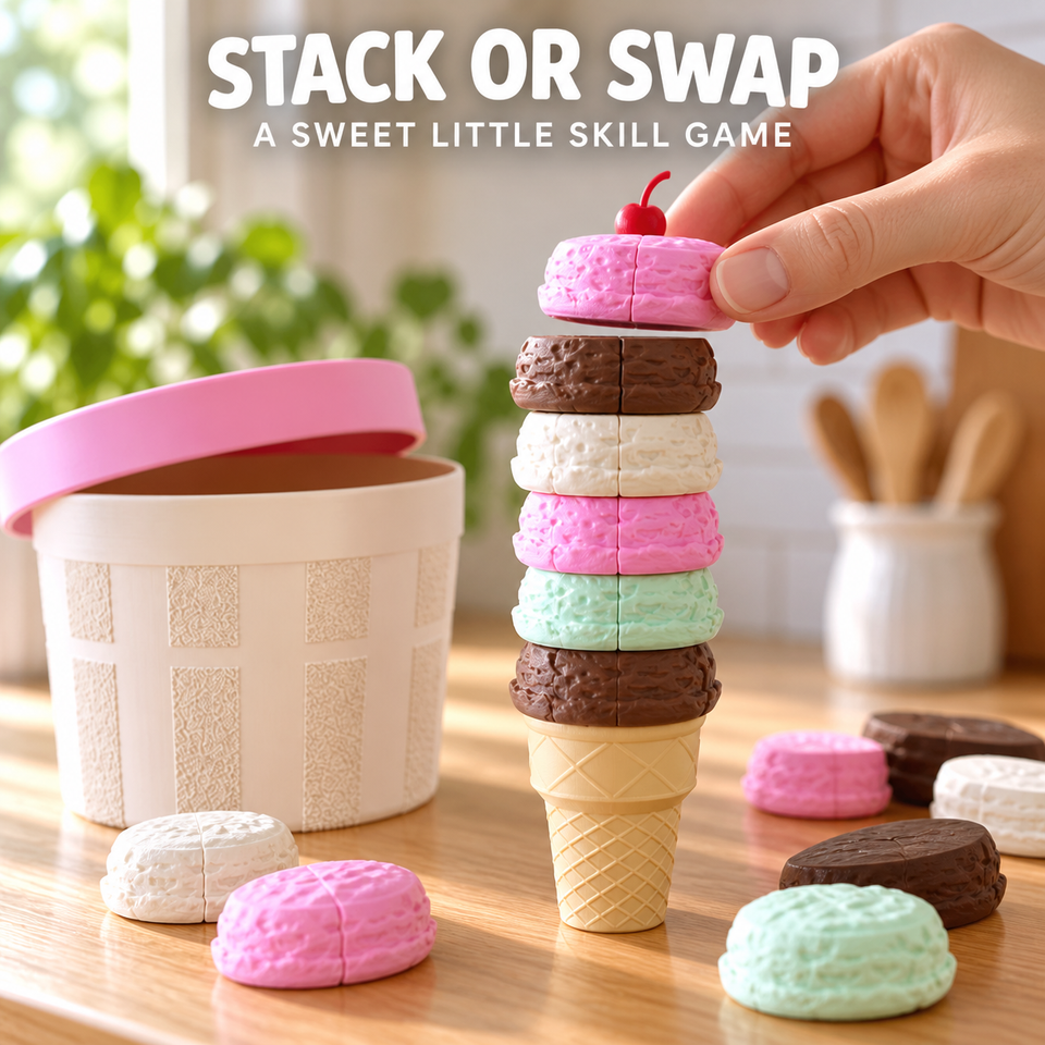Scoopy Stacks — Ice-Cream Stacking Game — Lifestyle or play view