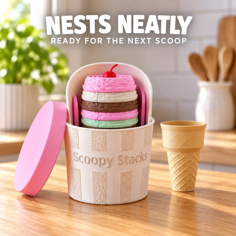 Scoopy Stacks — Ice-Cream Stacking Game — Feature view