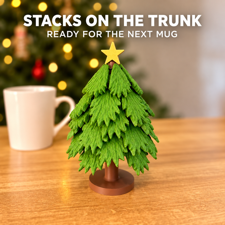 Cocoasters — Evergreen Coaster Set