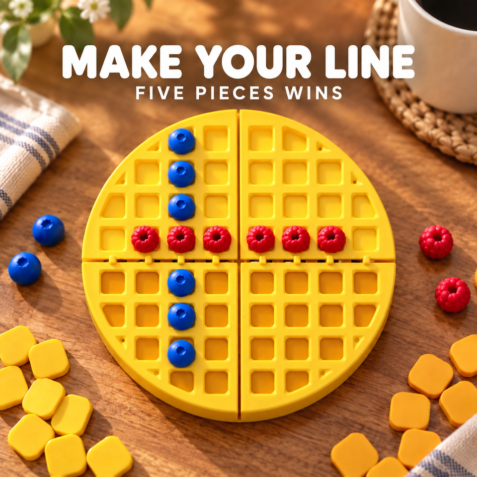 Waffle Stacks — Magnetic Line Game — Feature view