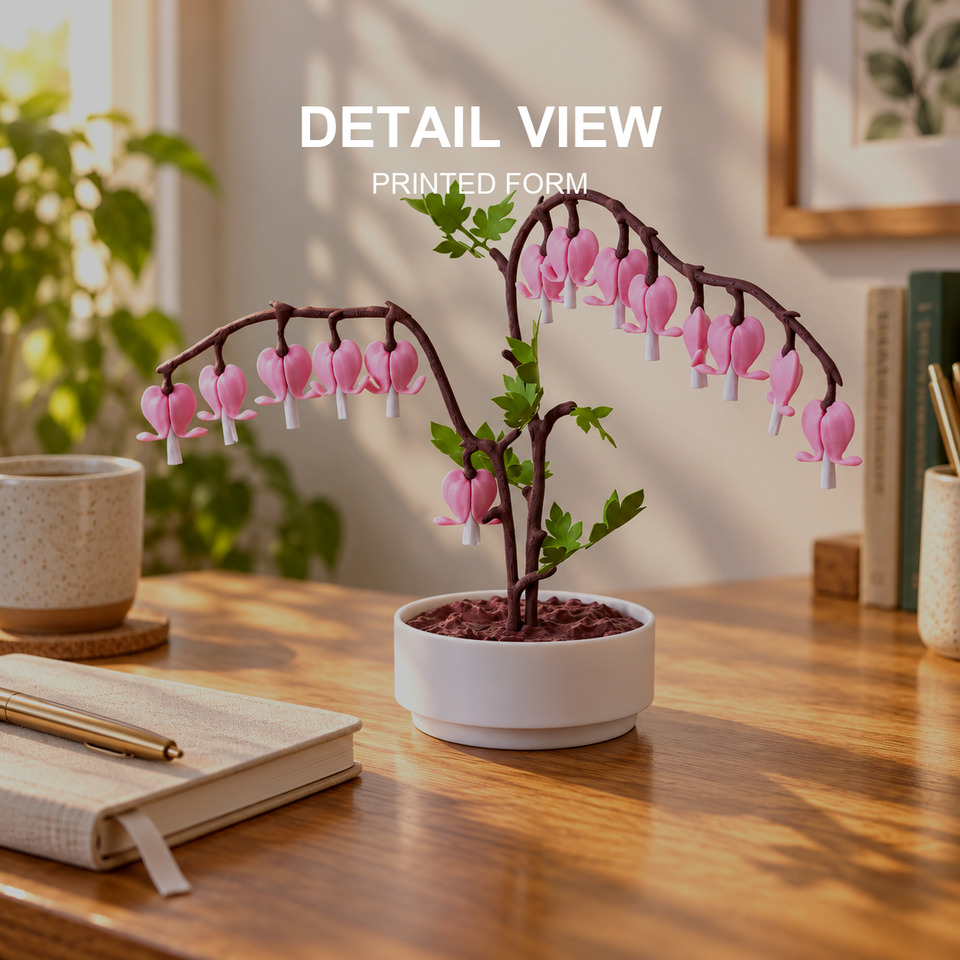 Bleeding Sweethearts — Heart-Flower Desk Branch — Feature detail