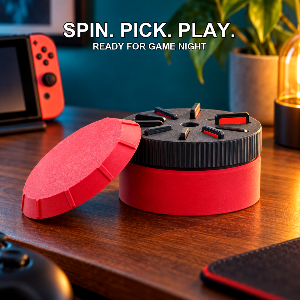 Switch Game Spinner — Pick Your Next Play — Feature view