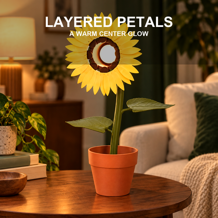 Sunflower Lamp — Sunshine for the Evening