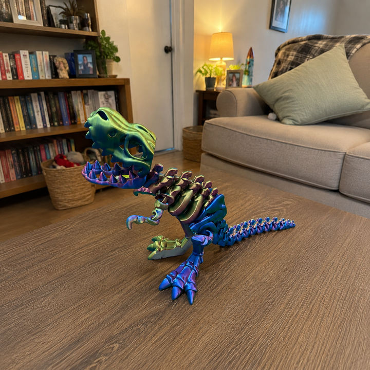 Large T-Rex Skeleton Toy