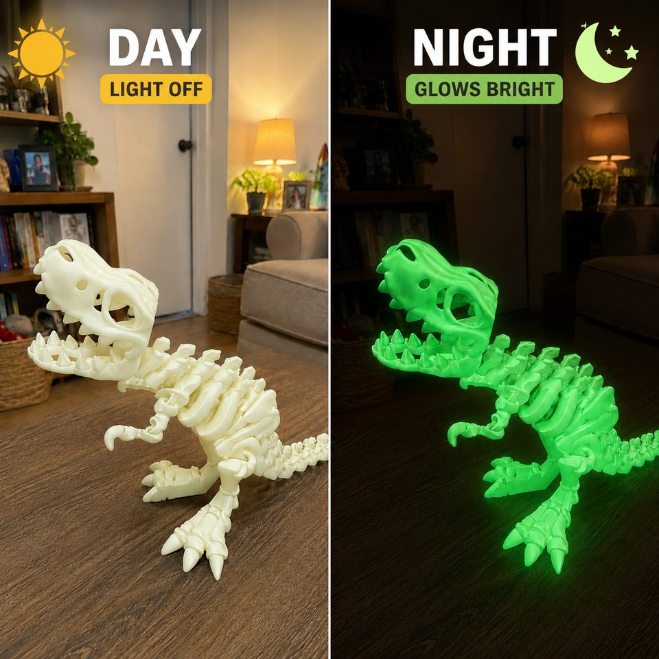 Large T-Rex Skeleton Toy