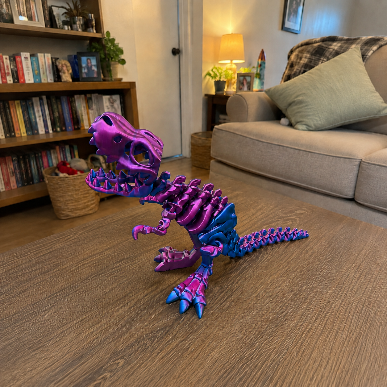 Large T-Rex Skeleton Toy