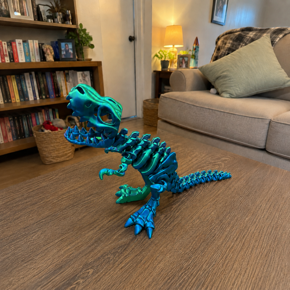 Large T-Rex Skeleton Toy