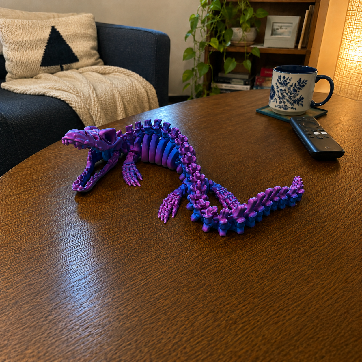 Large Mosasaurus Skeleton Toy