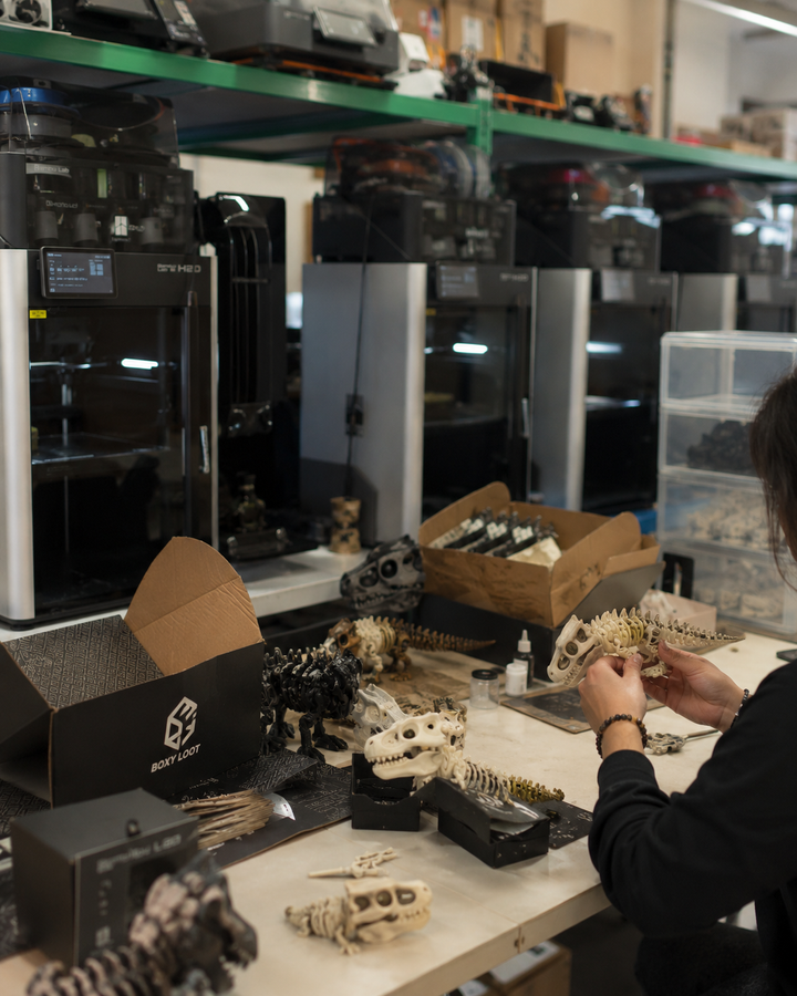 Inside the BoxyLoot studio