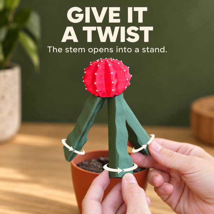 Phoney Cactus Phone Stand