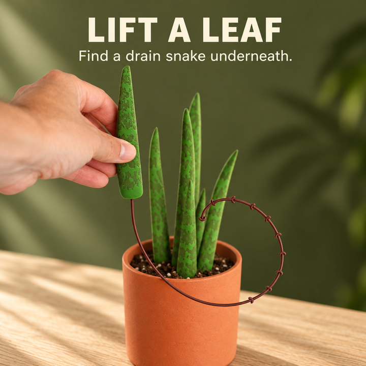Drain Snake Snake Plant
