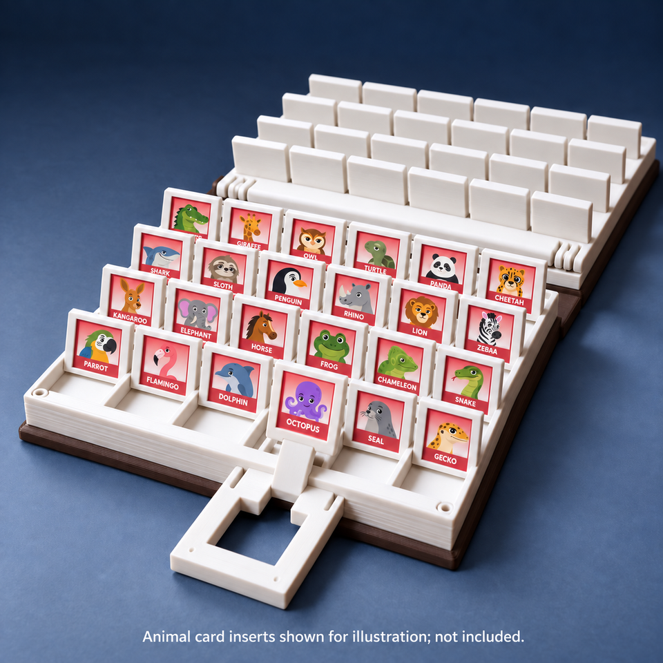 PlayBook'd Zoo Are You? — Animal guessing game demonstration; paper card inserts not included