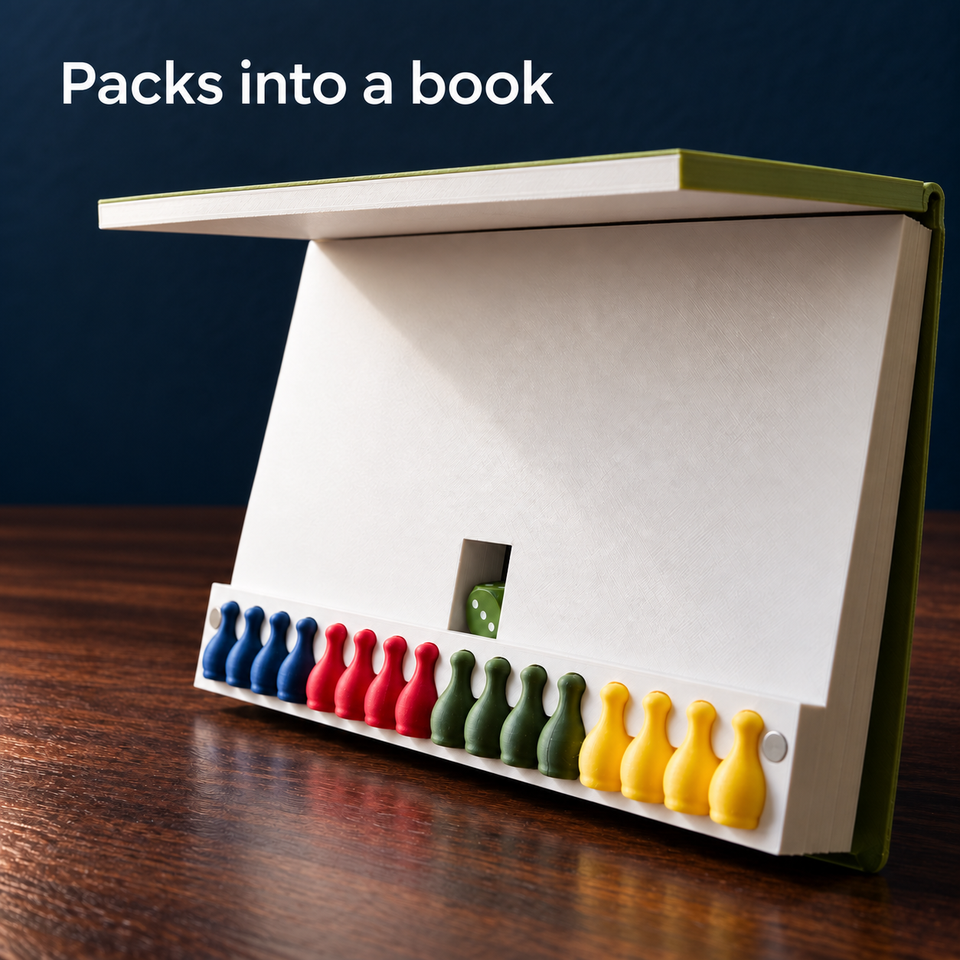 PlayBook'd Ludo — Built-in storage