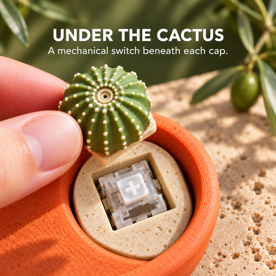 Cactus Cluster — a click under every cactus