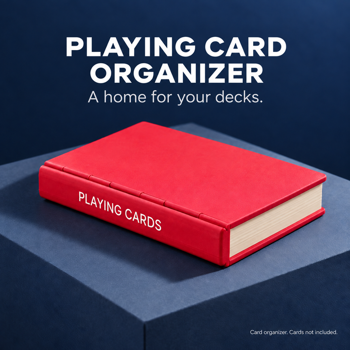 PlayBook'd Playing Card Organizer