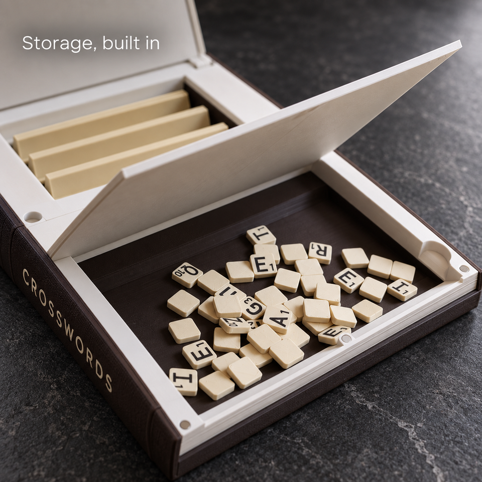 PlayBook'd Crosswords — Built-in storage