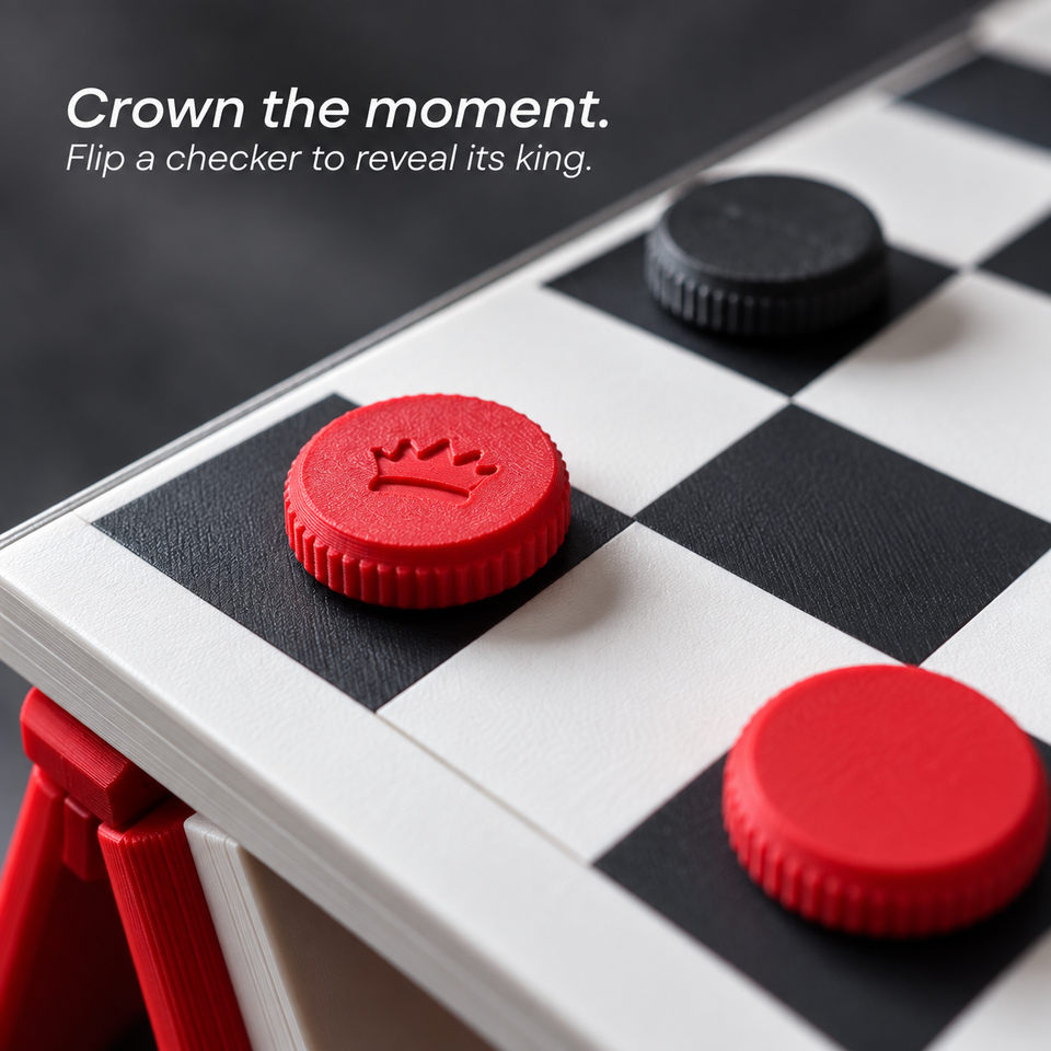 PlayBook'd Checkers — Product details