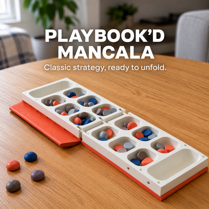 PlayBook'd Mancala – Portable Book-Style Strategy Game