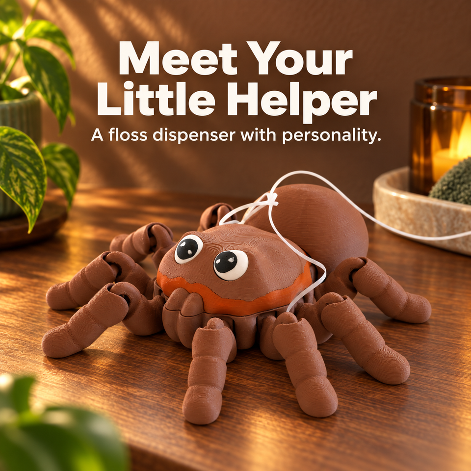 Toothy Tarantula — Meet Your Little Helper