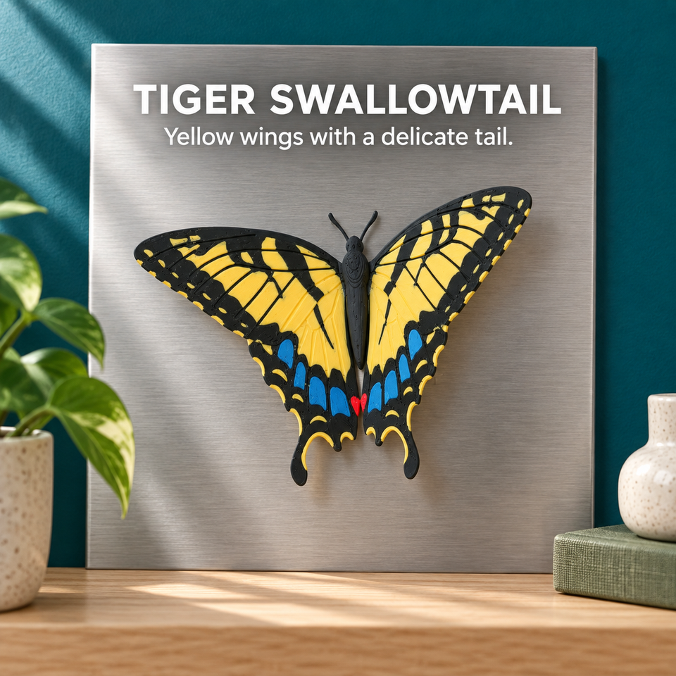 Butterfly Fridge Magnets — tiger swallowtail