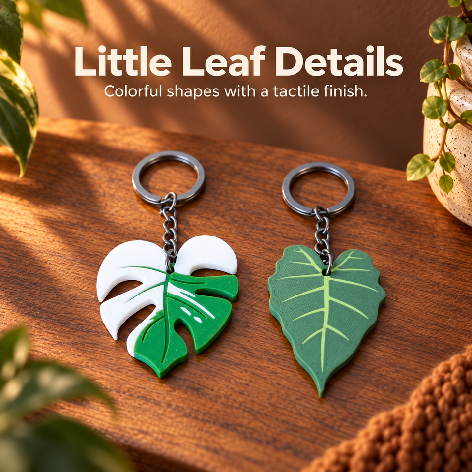 Leafy Keys — Little Leaf Details