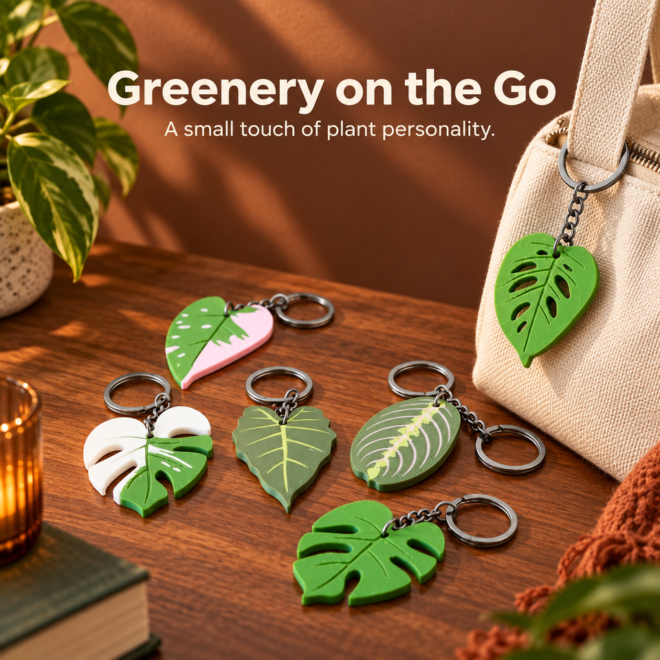 Leafy Keys — Greenery on the Go