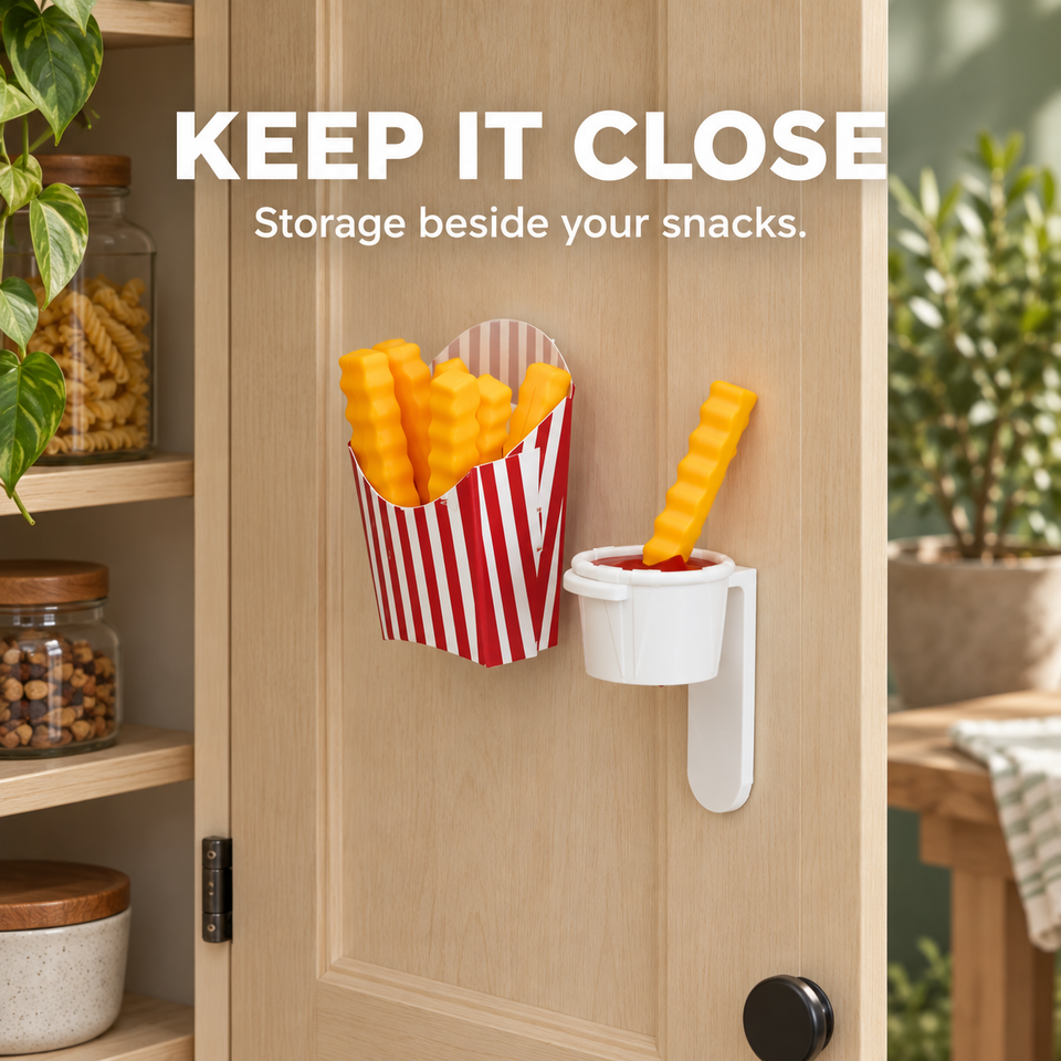 French Fry Snack Sealers — keep it close