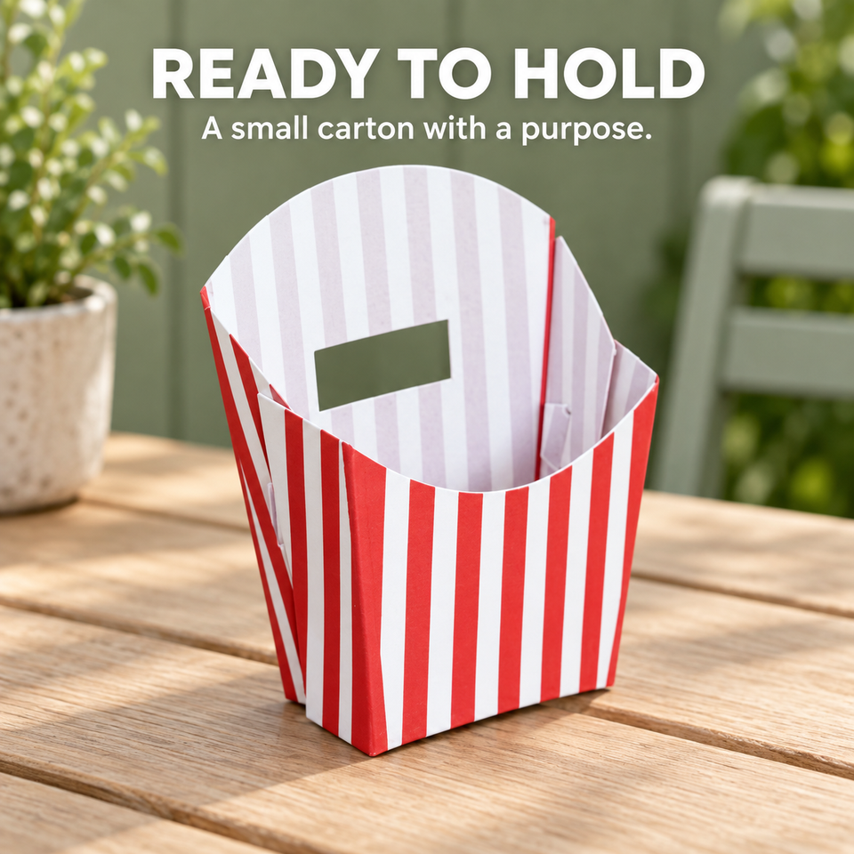French Fry Snack Sealers — ready to hold