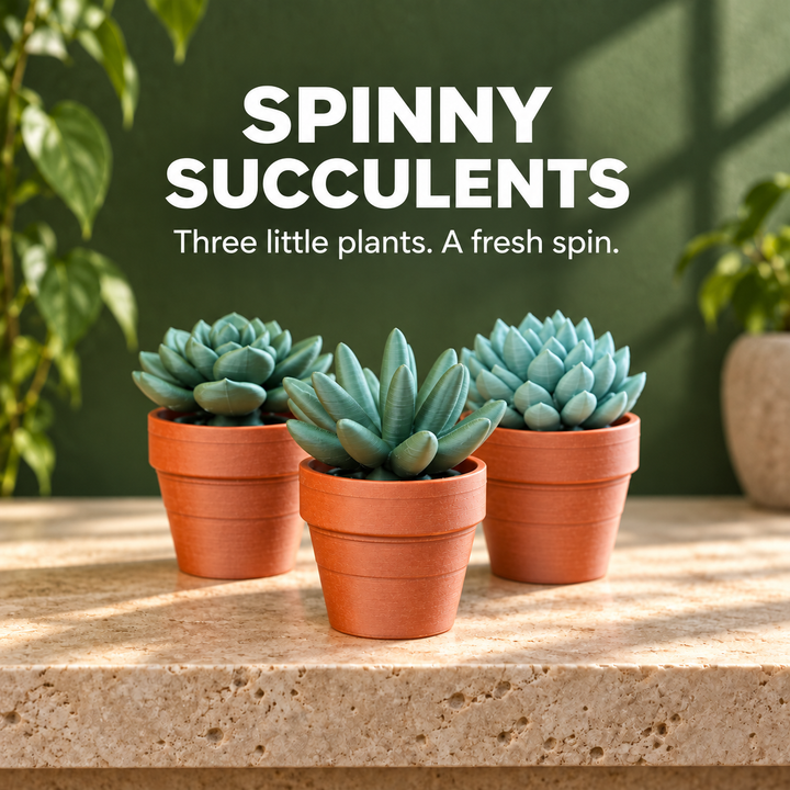 Spinny Succulents