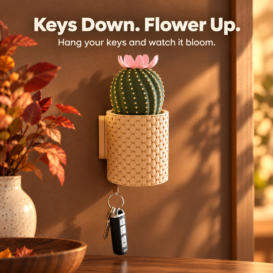 CactiKeys — Keys Down. Flower Up.