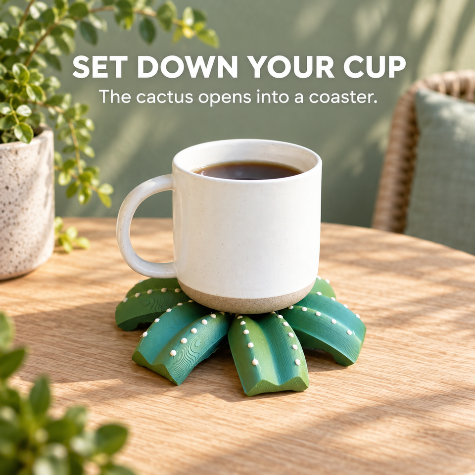 Smactus Cactus — set down your cup