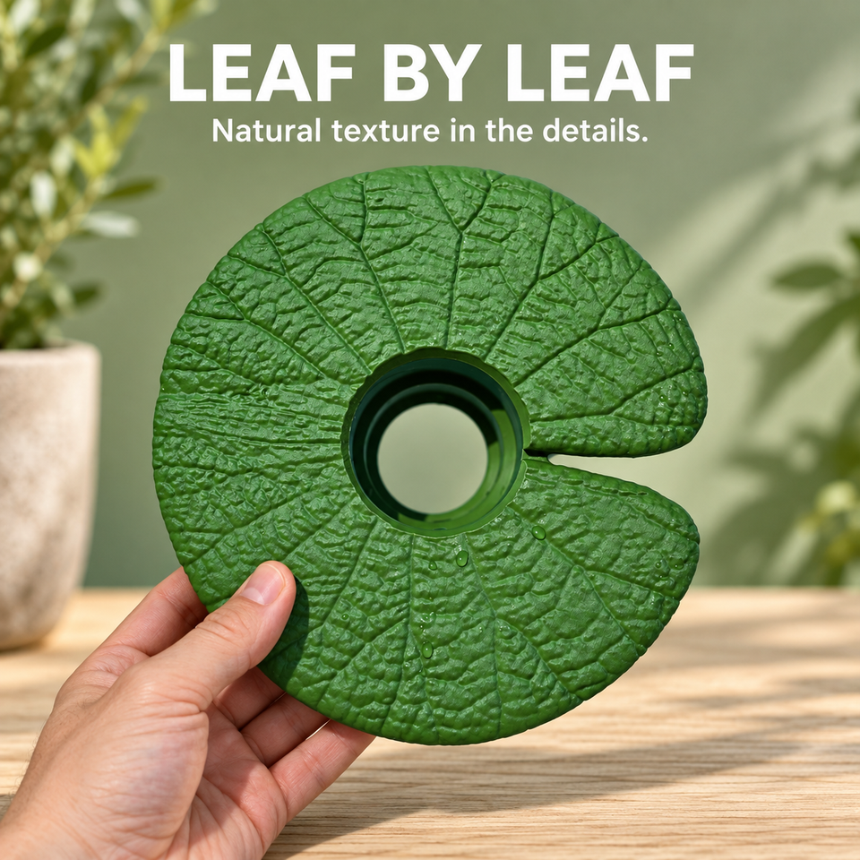 Lily Pad Cupholder — leaf by leaf