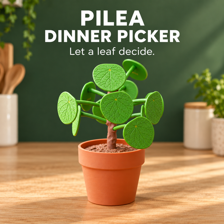 Pilea Dinner Picker — Let a Leaf Decide