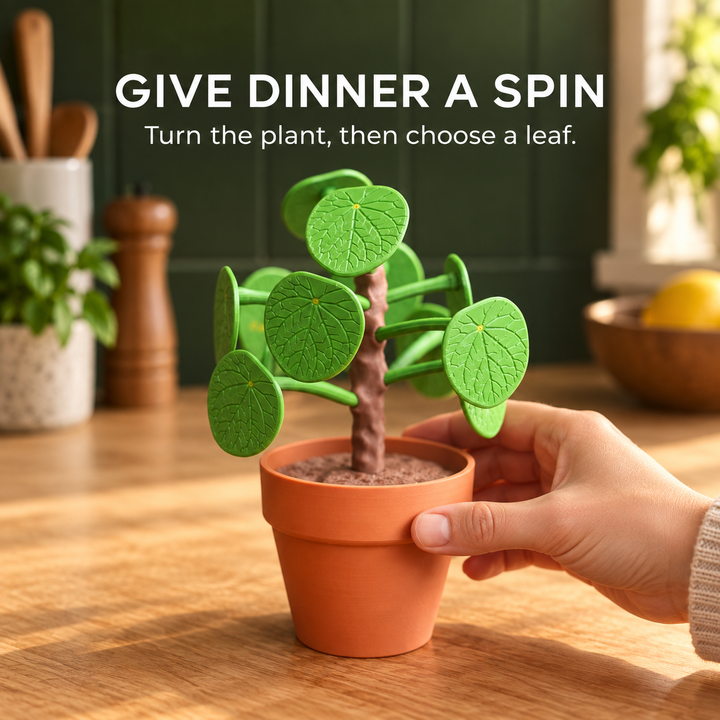 Pilea Dinner Picker — Let a Leaf Decide