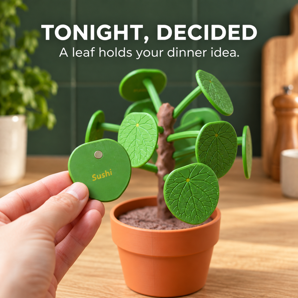 Pilea Dinner Picker — Let a Leaf Decide — choice