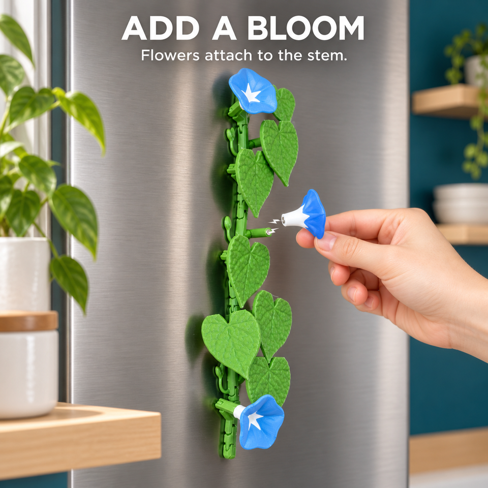Morning Glory Magnets — add a bloom