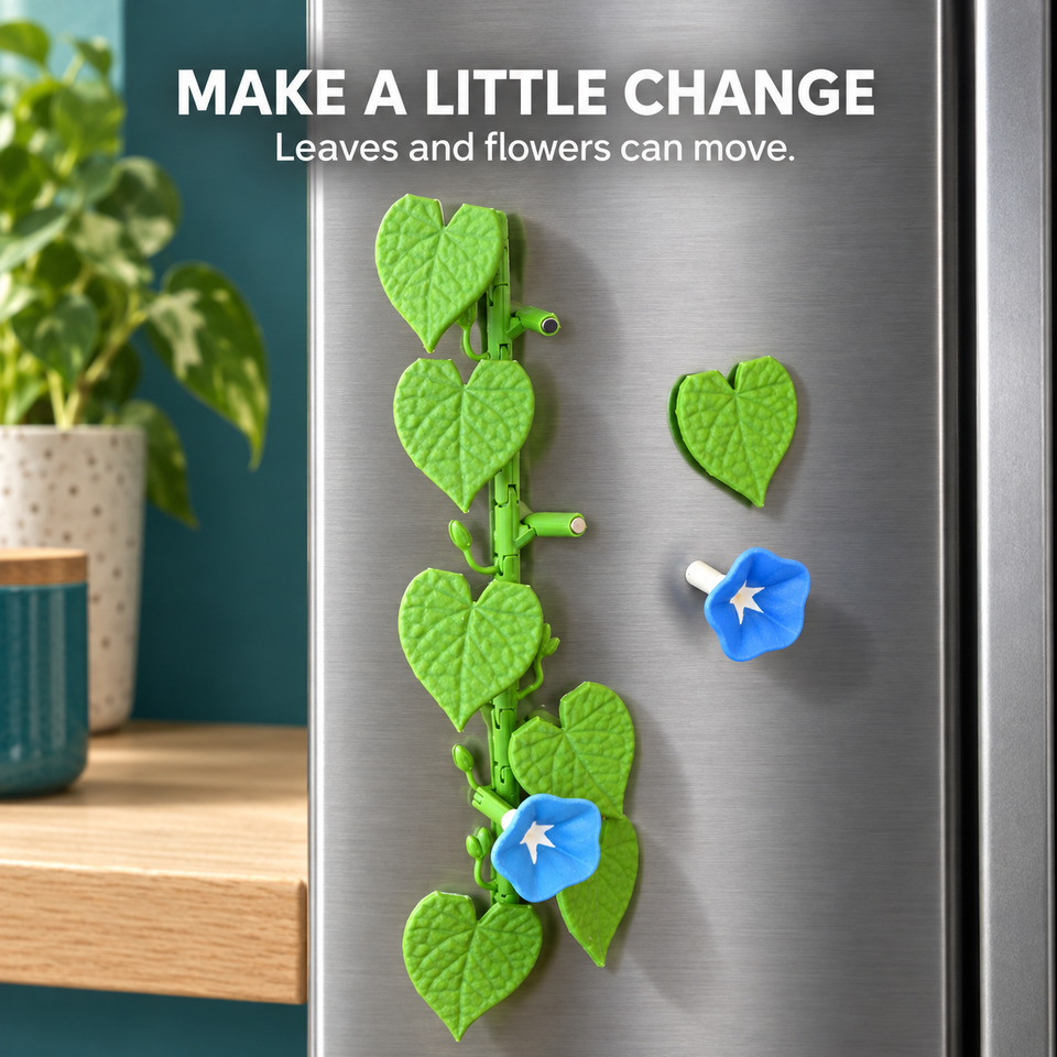 Morning Glory Magnets — make a little change