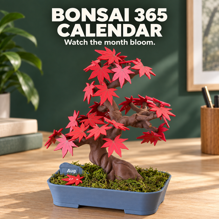 Bonsai 365 Calendar — Watch the Month Bloom