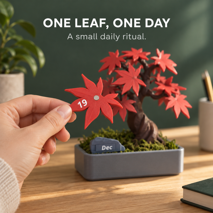 Bonsai 365 Calendar — Watch the Month Bloom