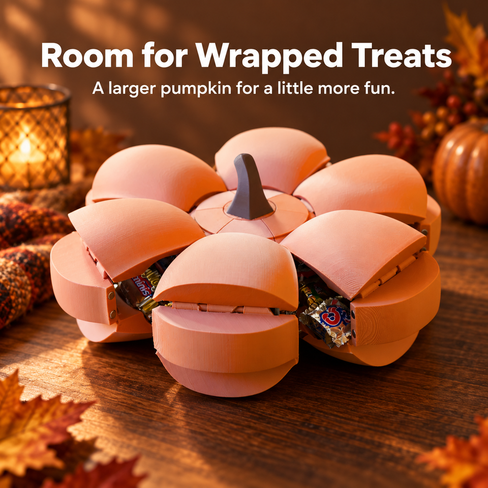 Smack O’Lantern — Room for Wrapped Treats