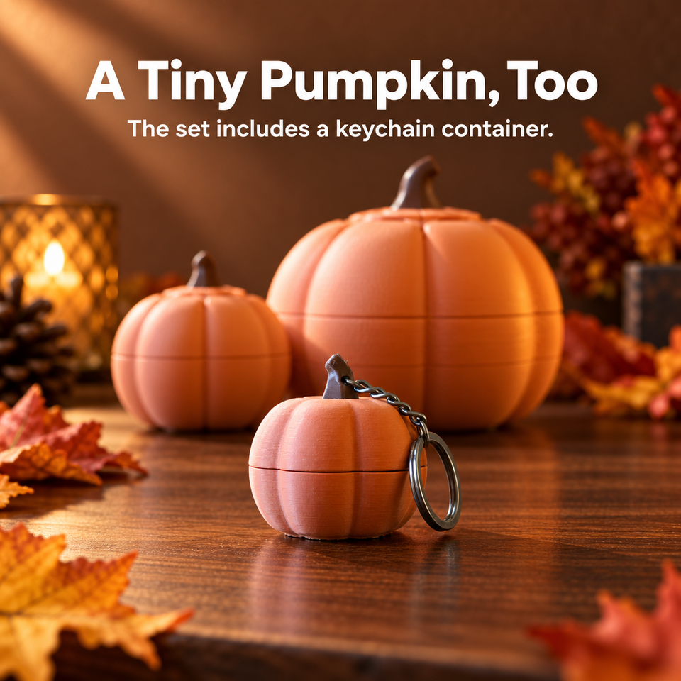 Smack O’Lantern — A Tiny Pumpkin, Too