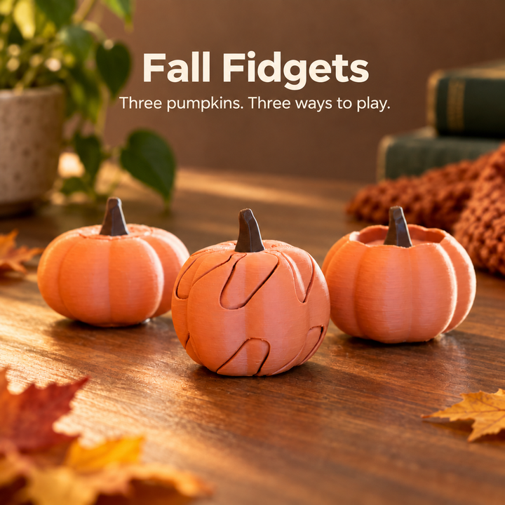 Fall Fidgets — Product overview