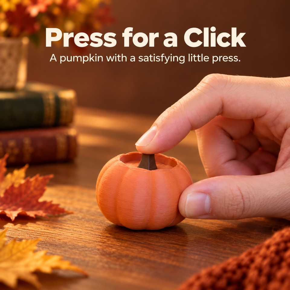 Fall Fidgets — Press for a Click