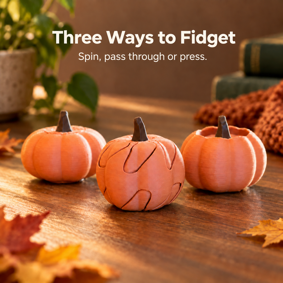 Fall Fidgets — Three Ways to Fidget