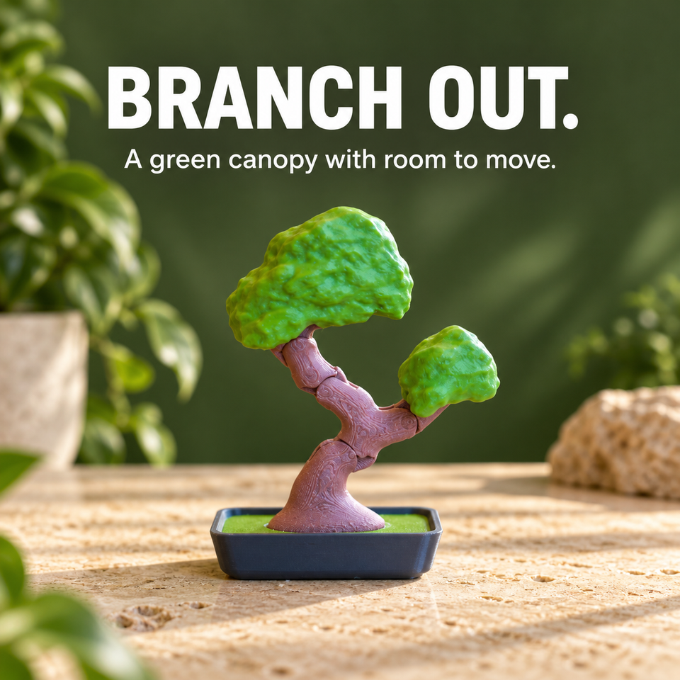 Bendy Bonsai — branch out